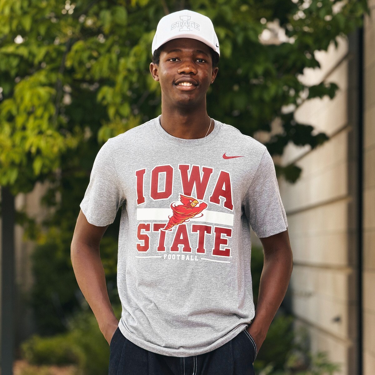 Nike Punching Cy Gray Tri-Blend Short Sleeve T-Shirt